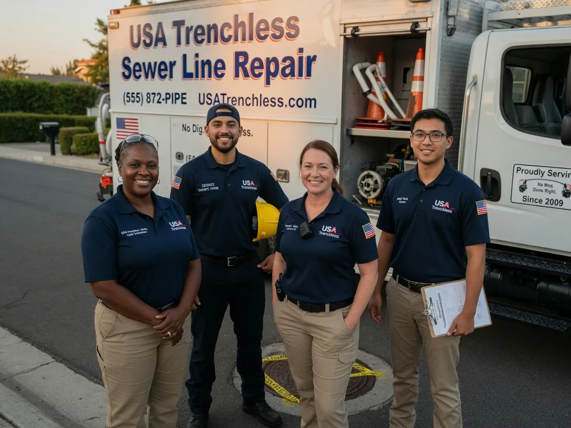 Sewer Line Repair company in Robertsville, OH